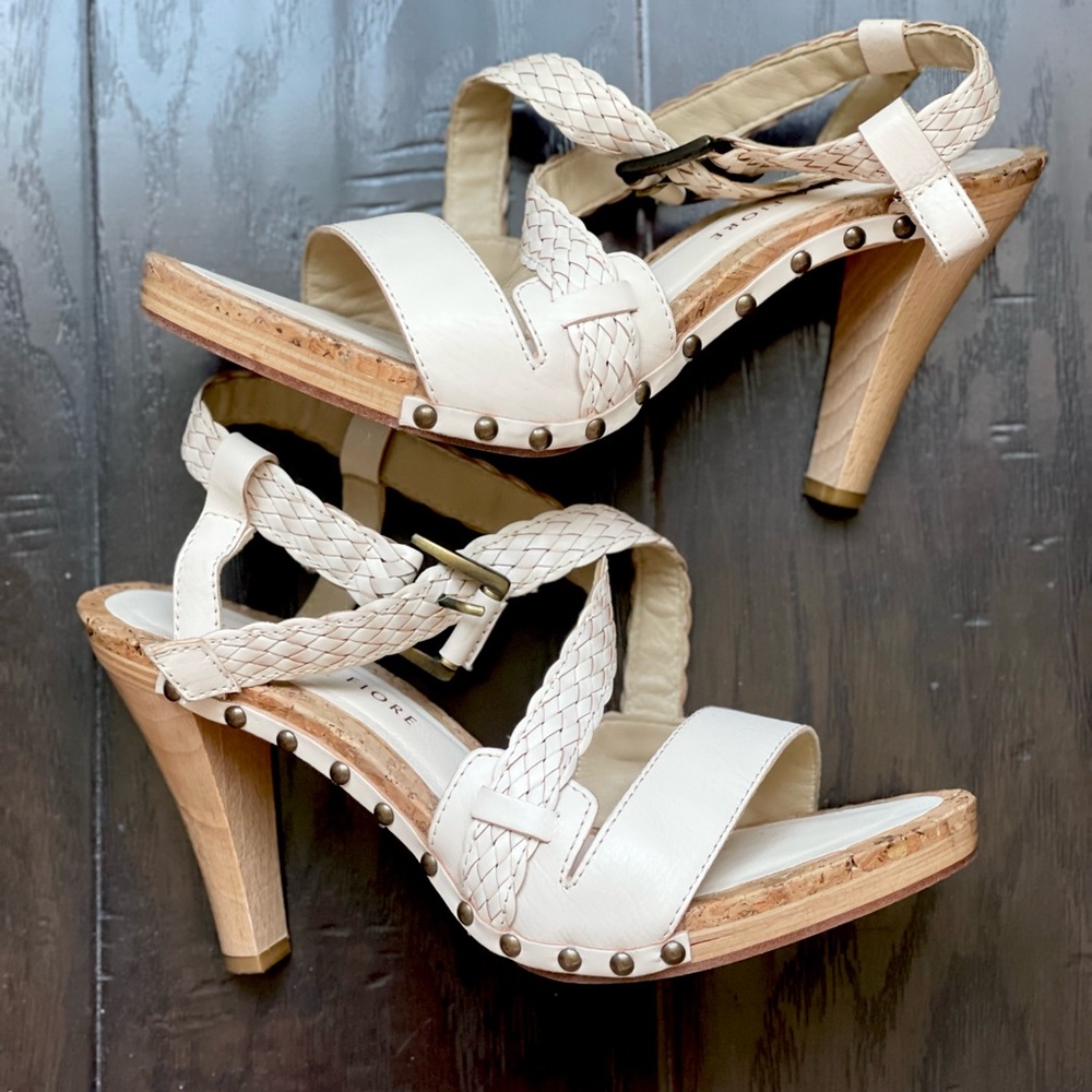 Isabella Fiore Dina Italian designer leather heels sandals